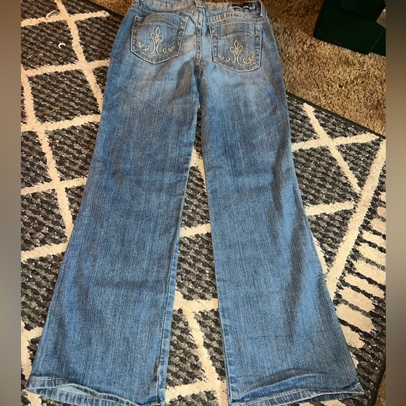 Girl’s Underground Soul Embroidered Jeans Size 8 - Picture 5 of 5